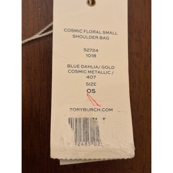 NWT Tory Burch Cosmic Floral Shoulder Bag $298 - Picture 5 of 6